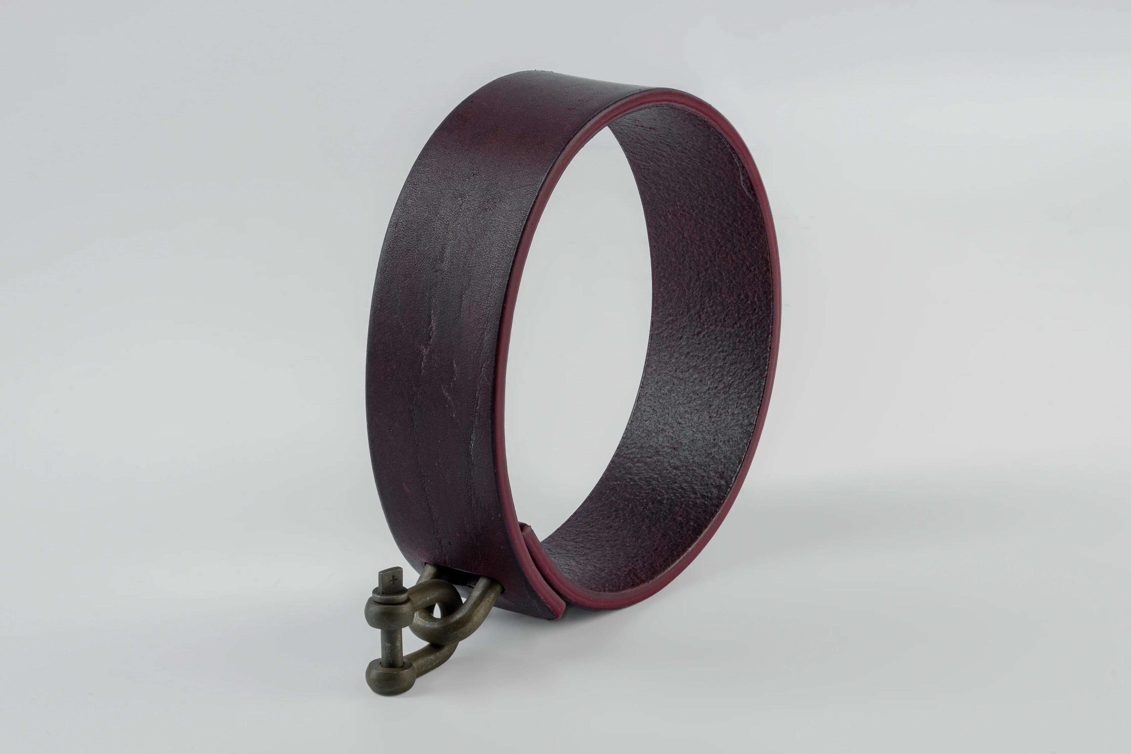 Leather Charm Choker (30mm, WIN+DZ)