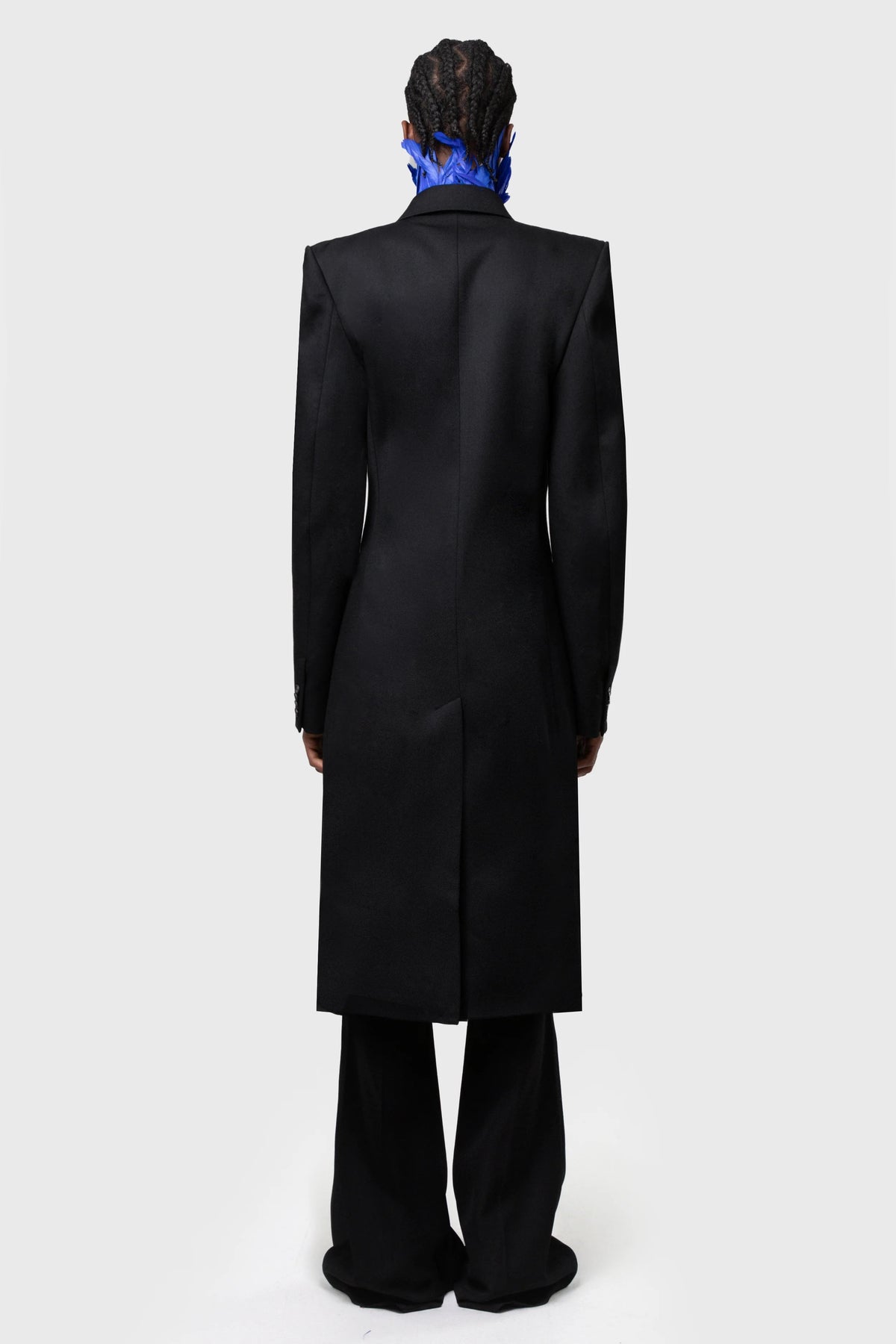 OVERSIZED TAILORED COAT BLACK
