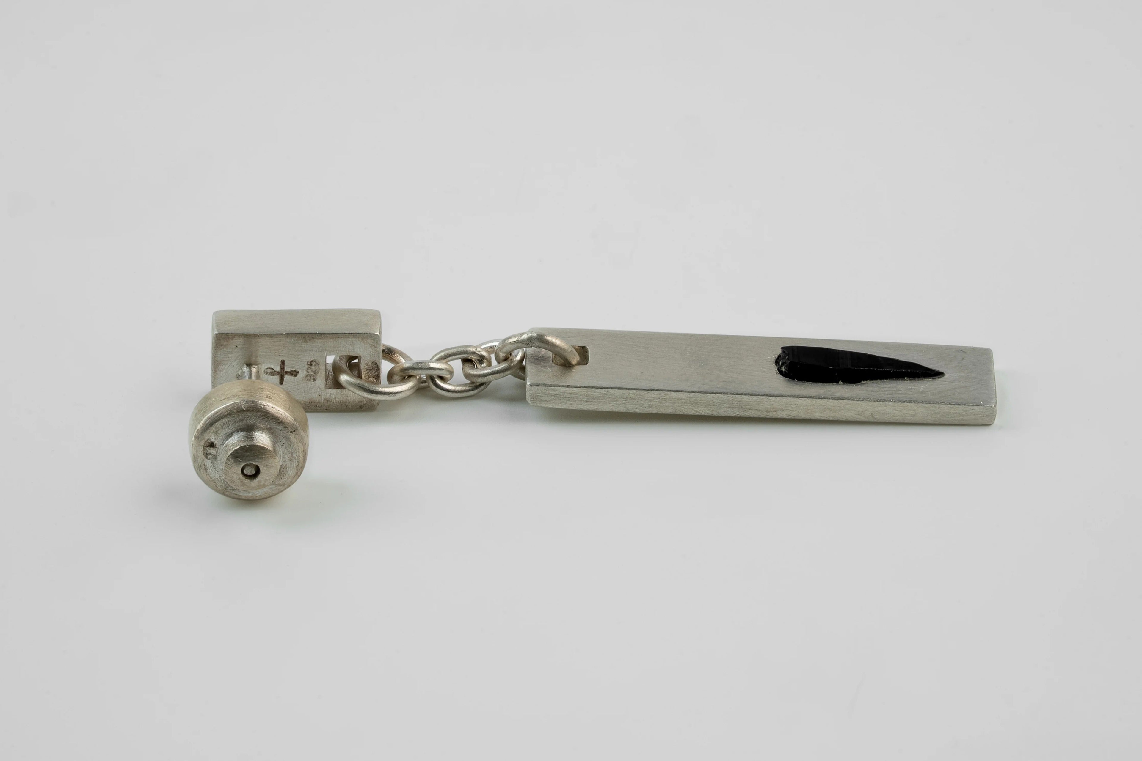 Talisman Dangle Earring (Winza Sapphire, MA+WIS)