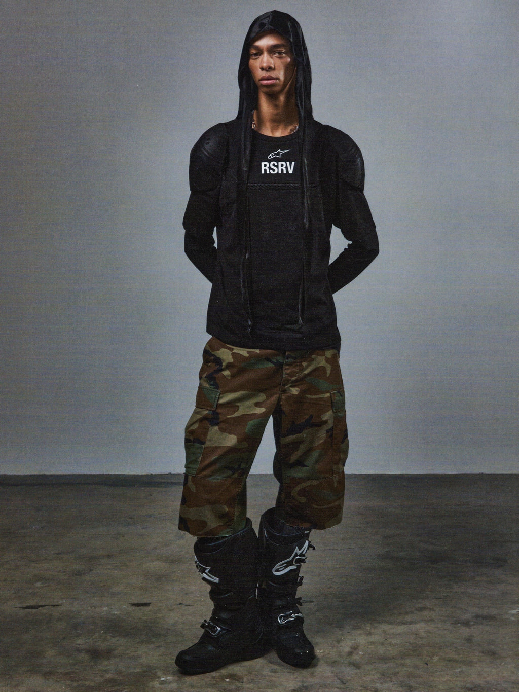 NUCLEON SS TEE BLACK