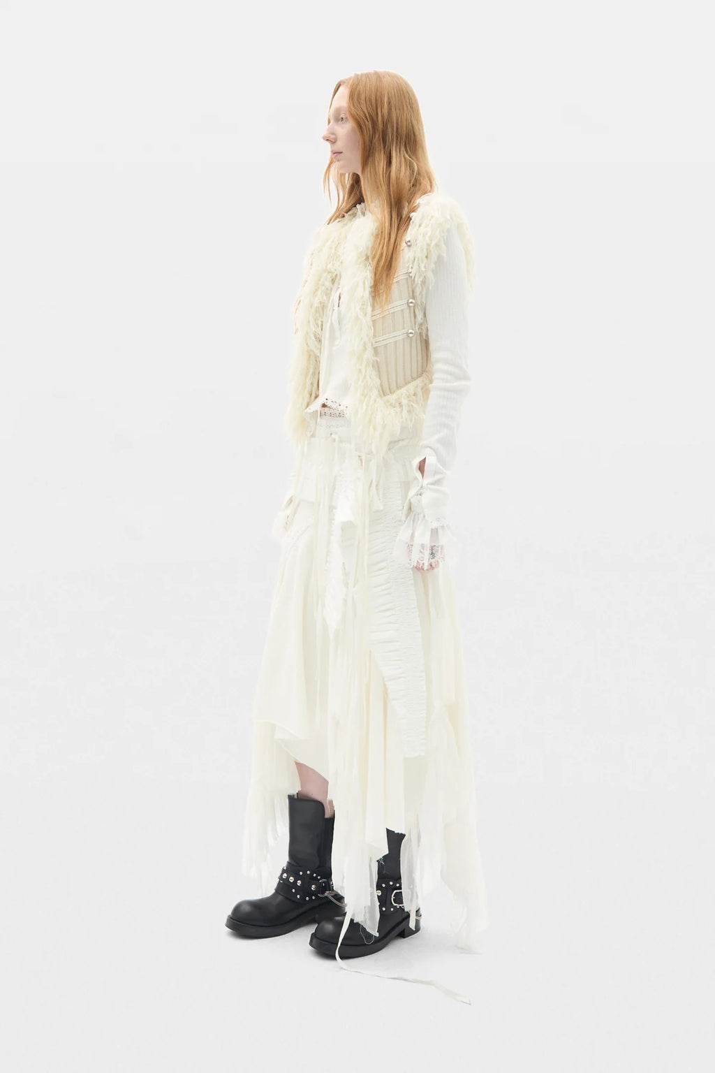 ODDA CROPPED MARSINA KNIT TOP