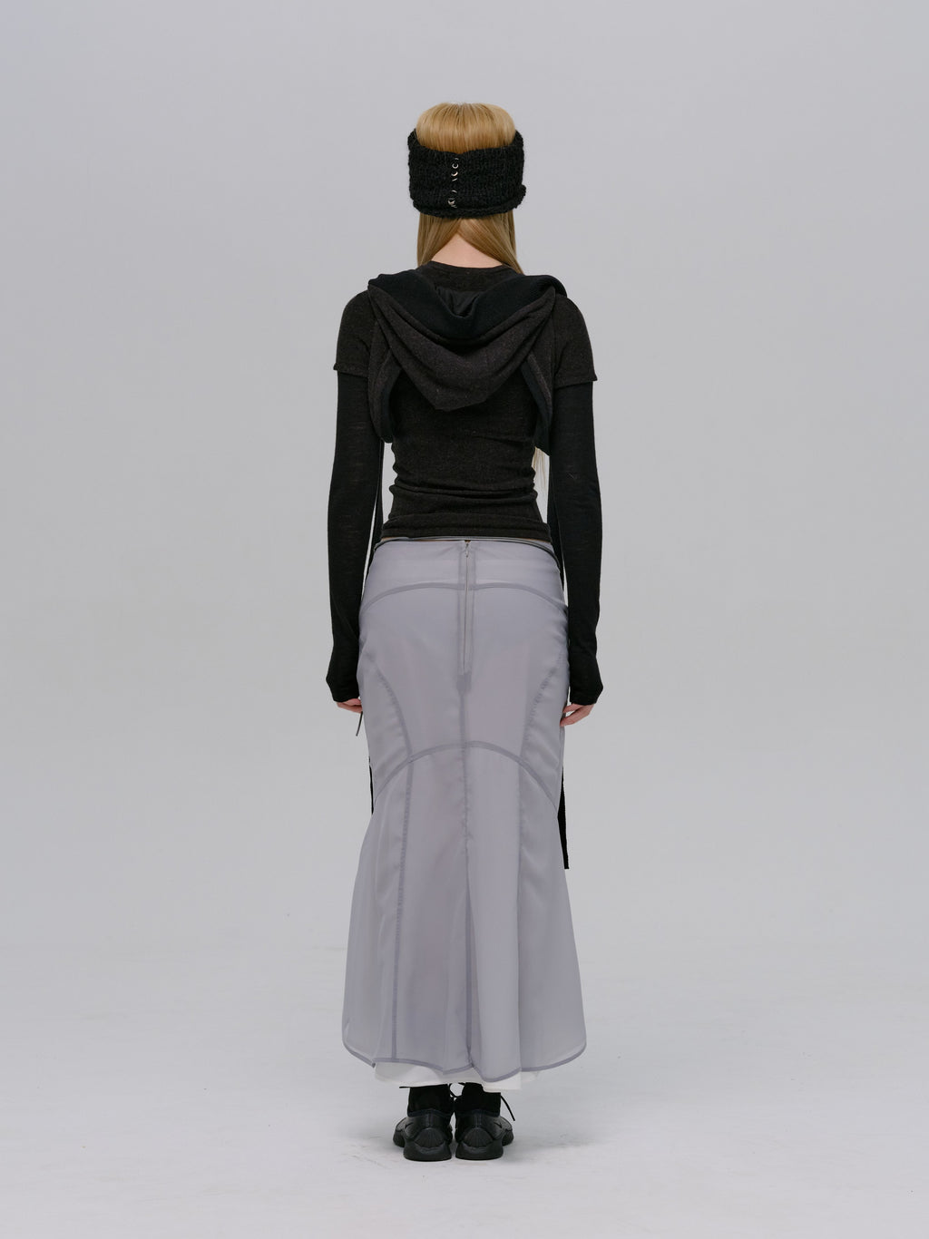 KNIT HEADBAND BLACK