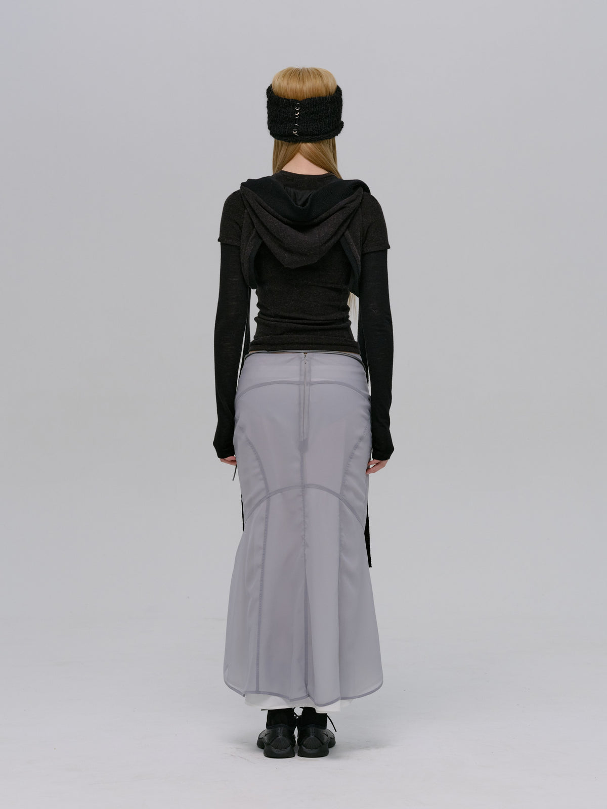 KNIT HEADBAND BLACK