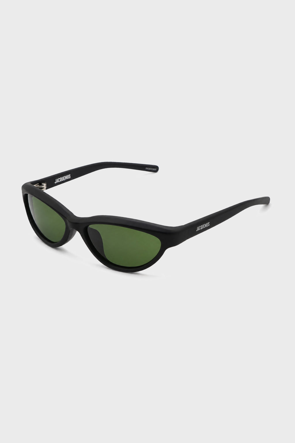 × JACQUEMUS CURVO SUNGLASSES MATT BLACK