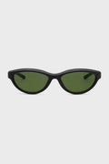 × JACQUEMUS CURVO SUNGLASSES MATT BLACK
