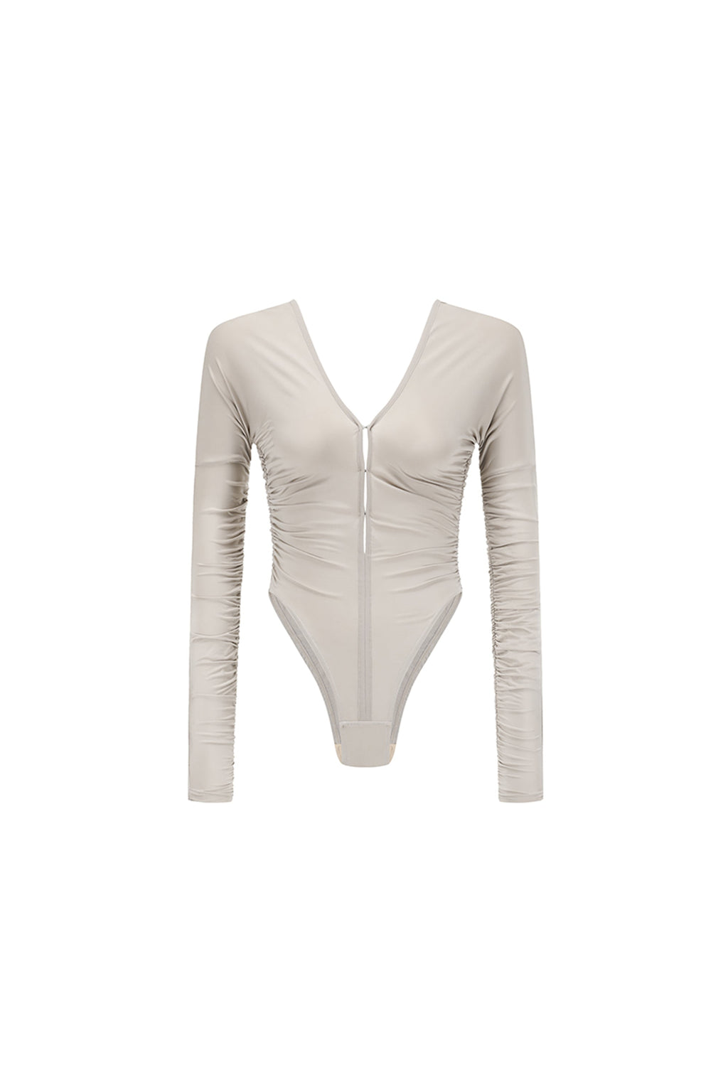 V-NECK JERSEY BODYSUIT