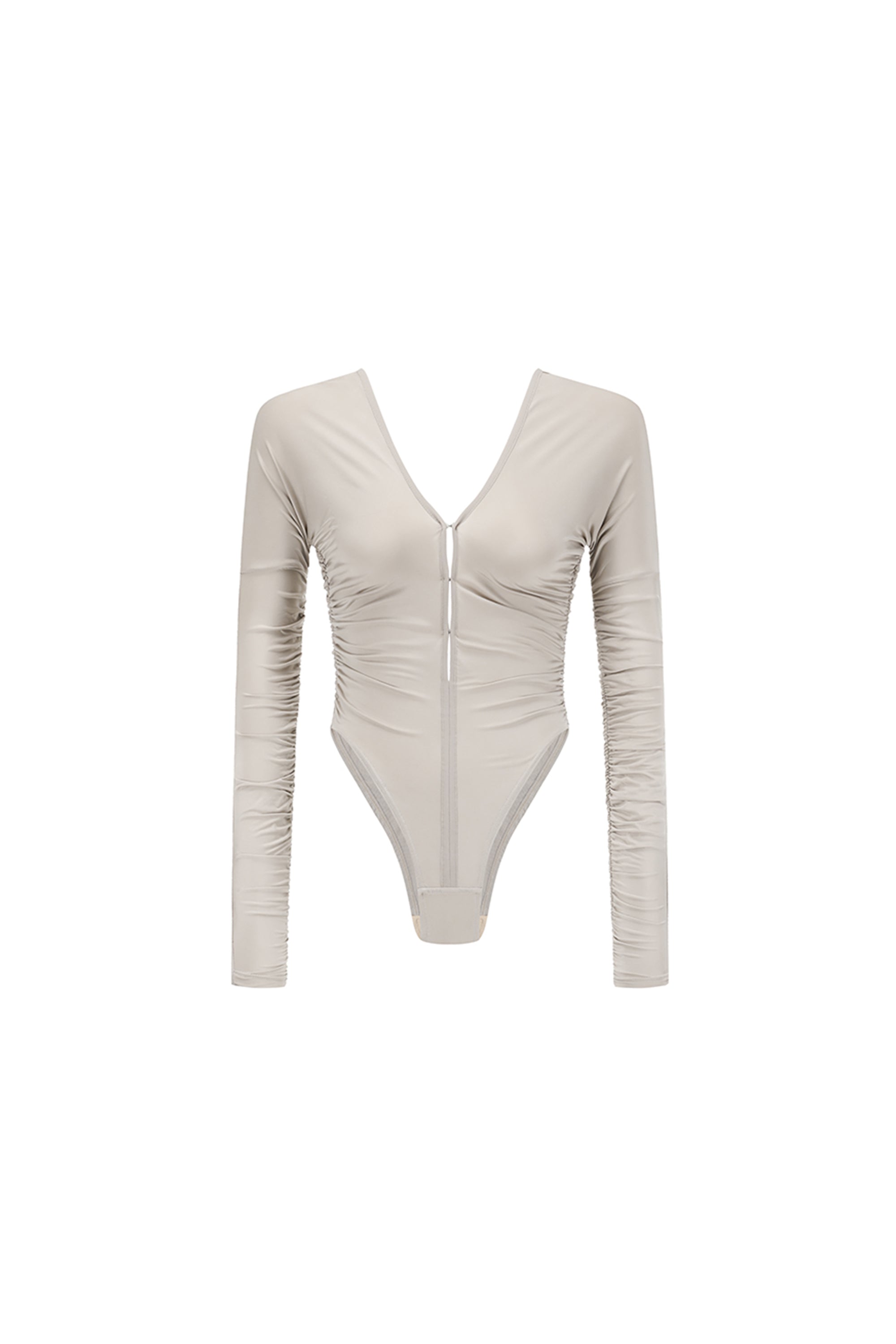 V-NECK JERSEY BODYSUIT