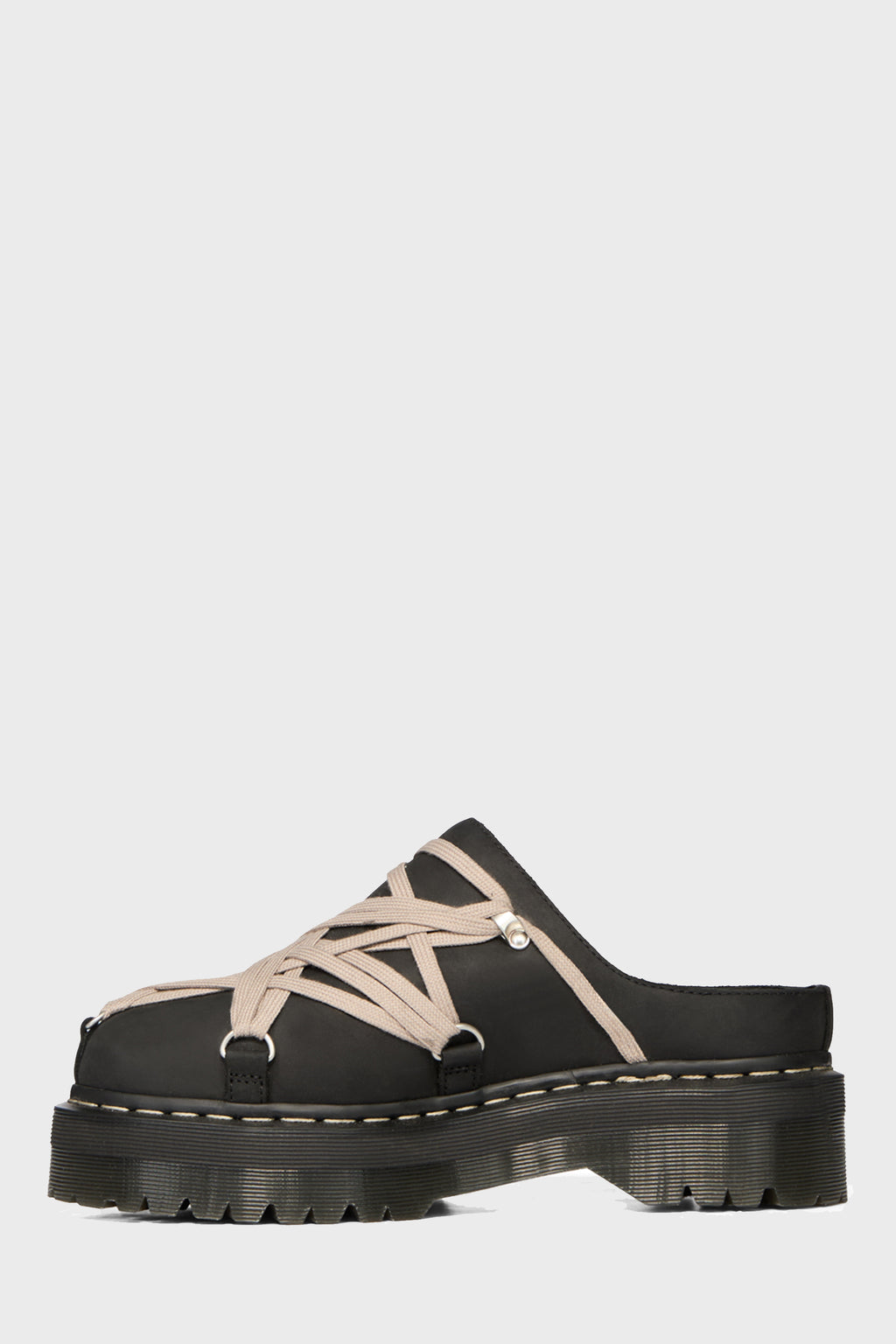 QUAD SOLE MEGALACE® MULE BLACK