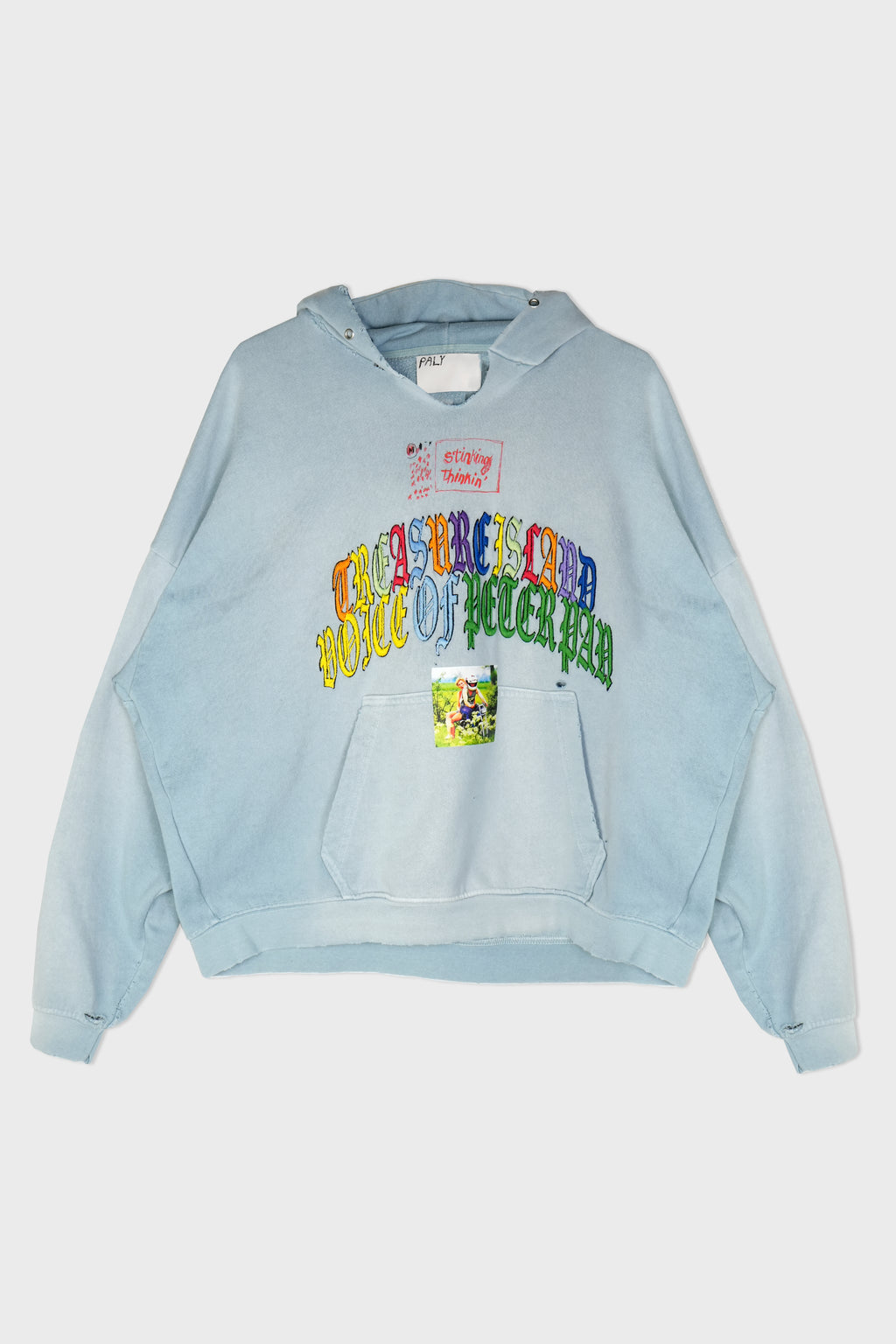 BOBBY DRISCOLL HOODIE BABY BLUE