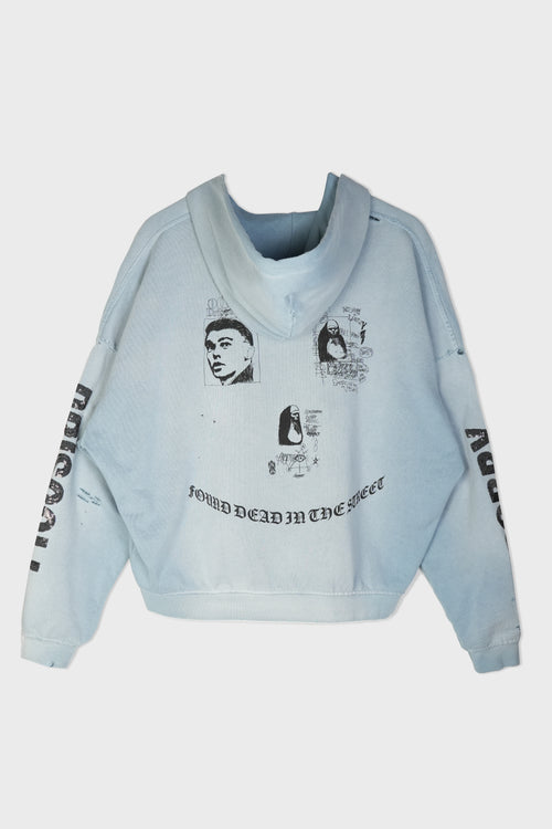 BOBBY DRISCOLL HOODIE BABY BLUE