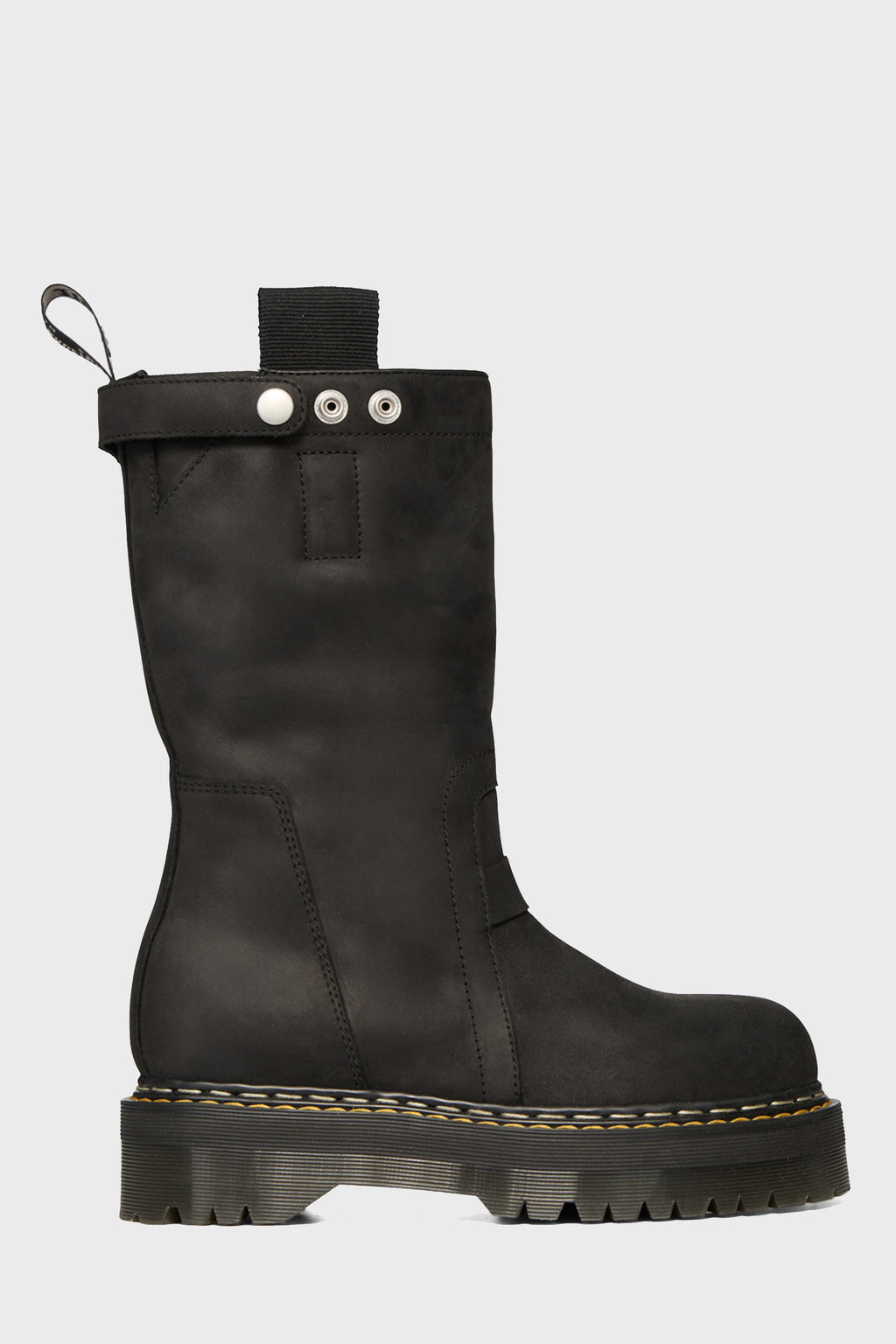 QUAD SOLE PULL ON BOOT BLACK