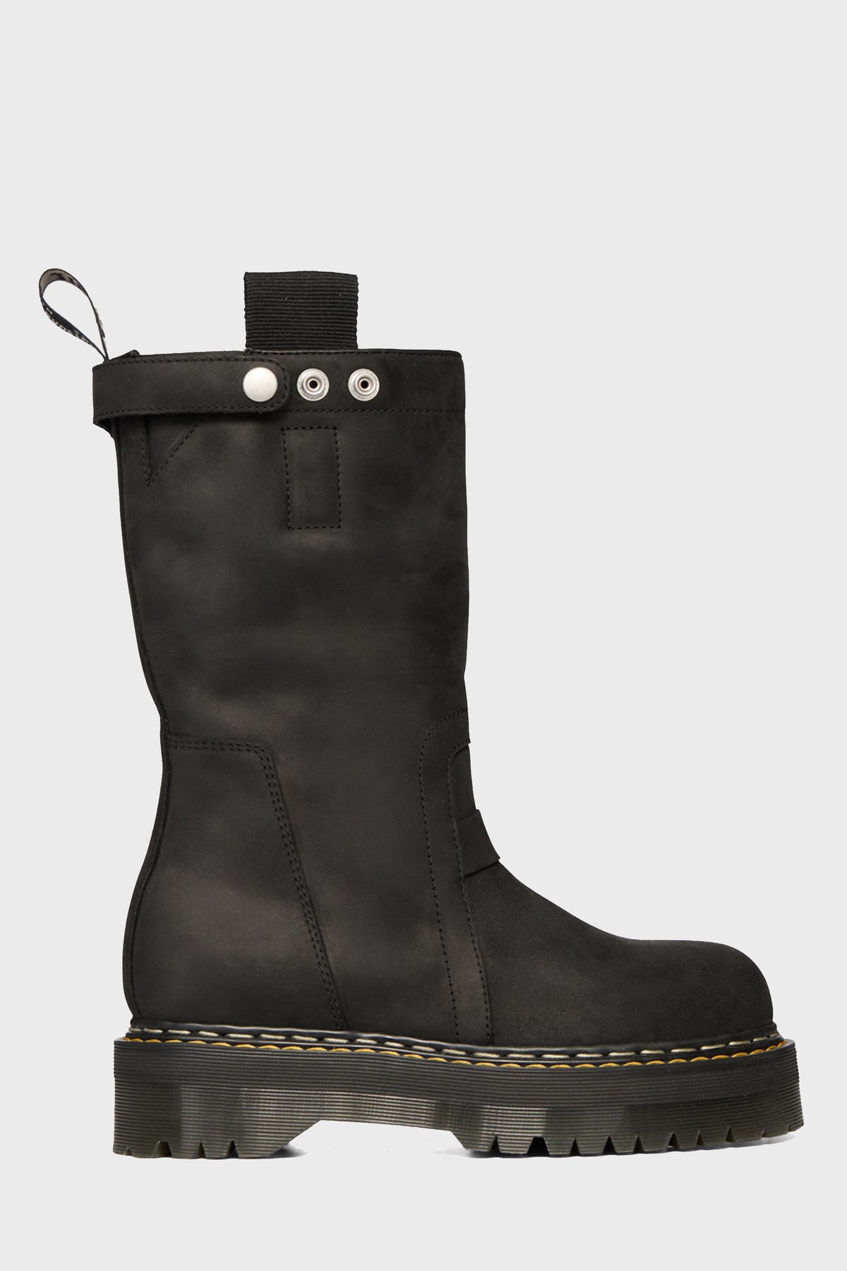 QUAD SOLE PULL ON BOOT BLACK