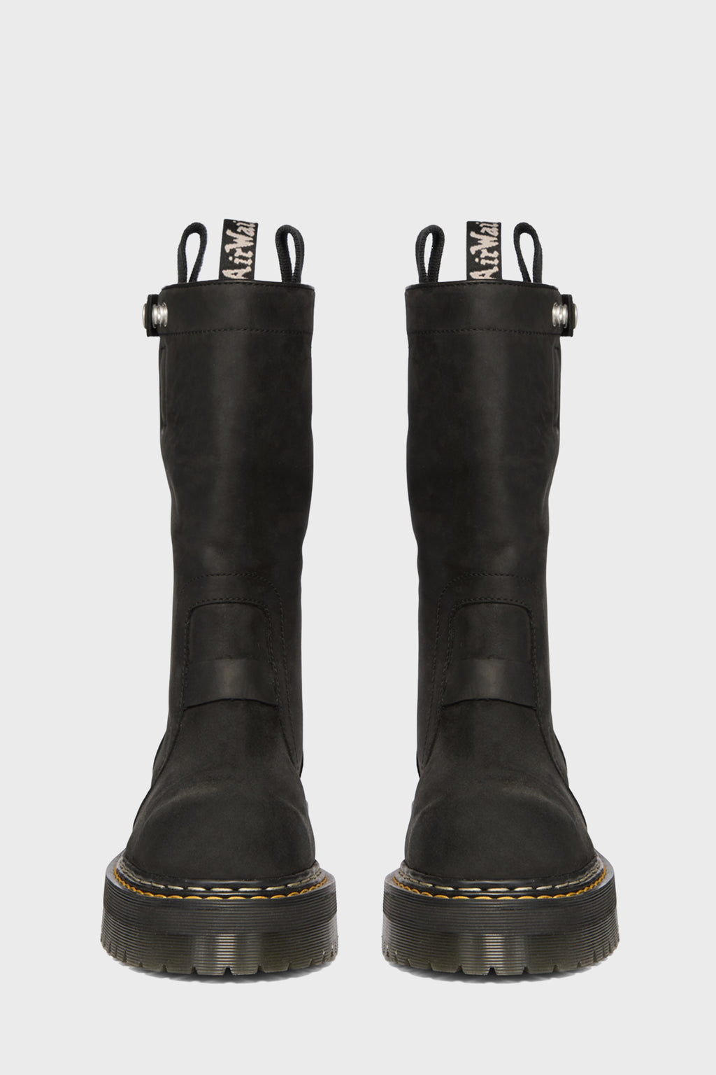 QUAD SOLE PULL ON BOOT BLACK