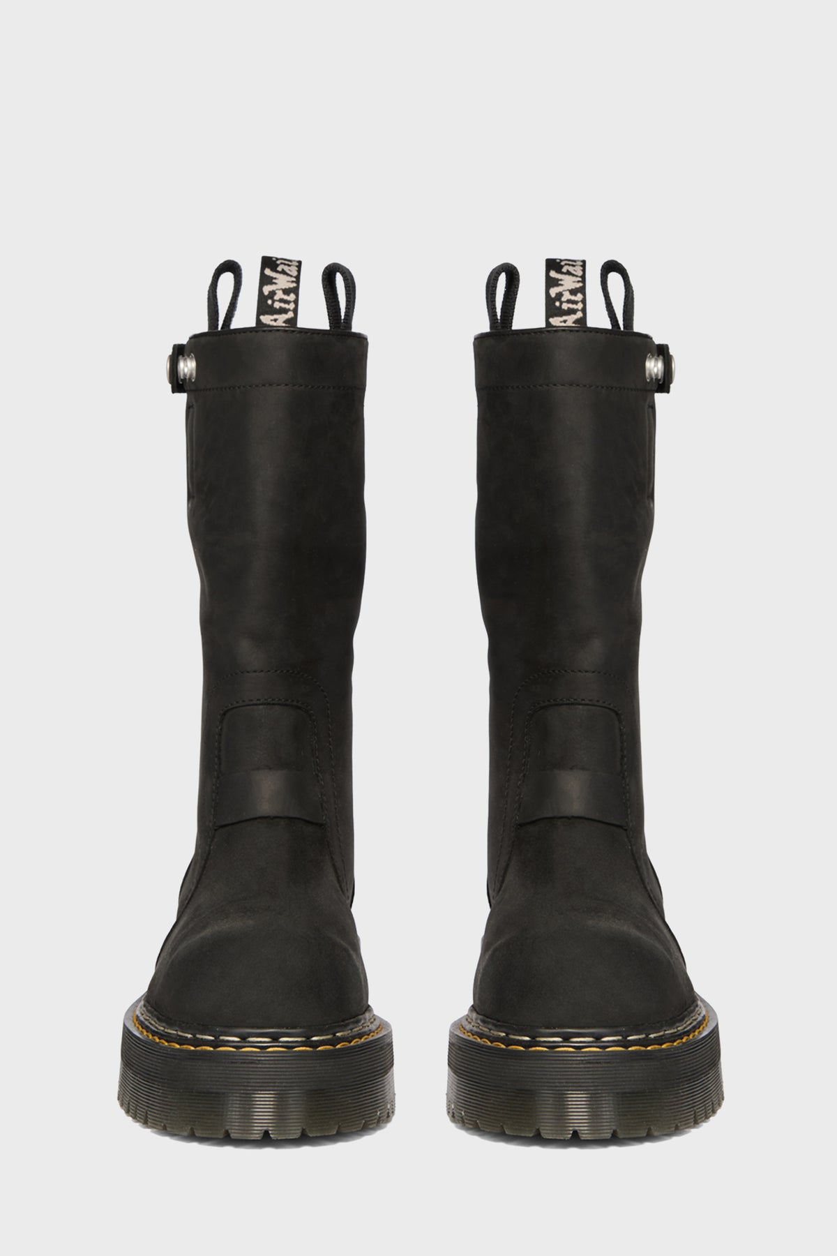 QUAD SOLE PULL ON BOOT BLACK