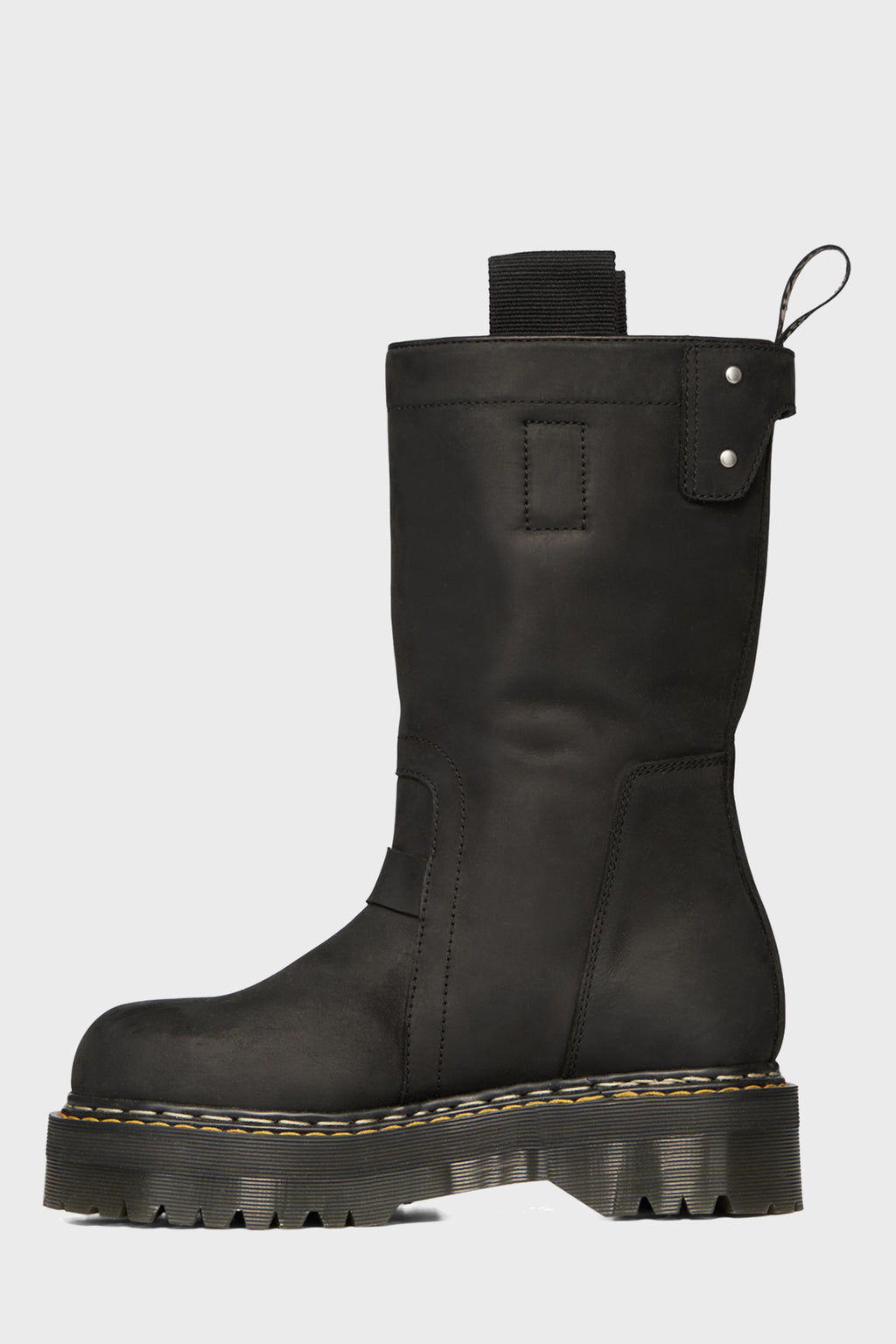 QUAD SOLE PULL ON BOOT BLACK