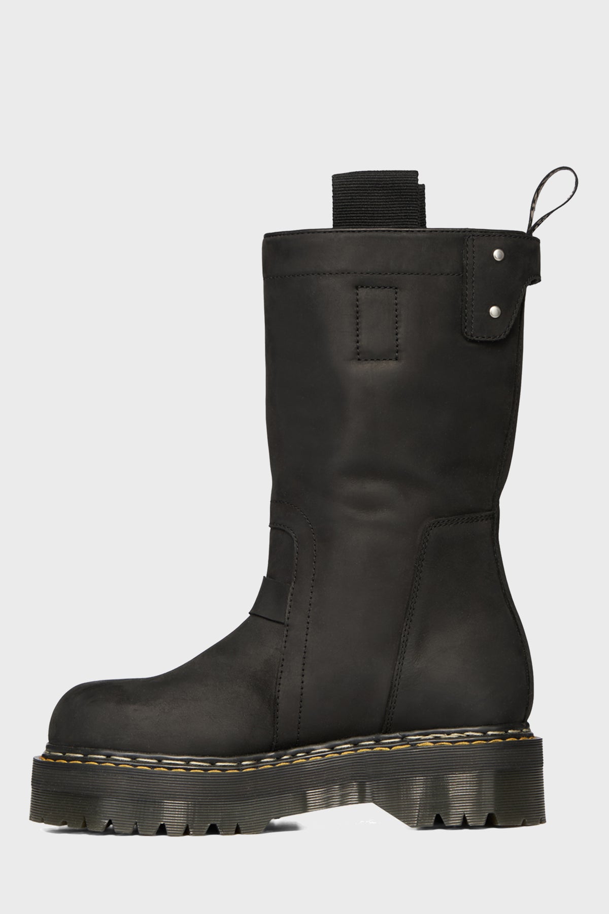 QUAD SOLE PULL ON BOOT BLACK