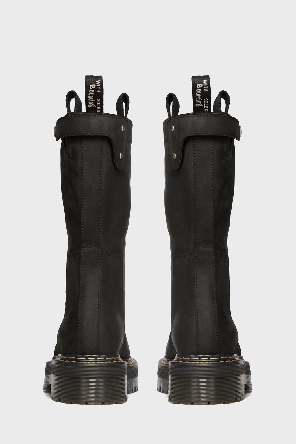 QUAD SOLE PULL ON BOOT BLACK