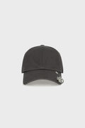 SPIKE ROSE CAP CHARCOAL