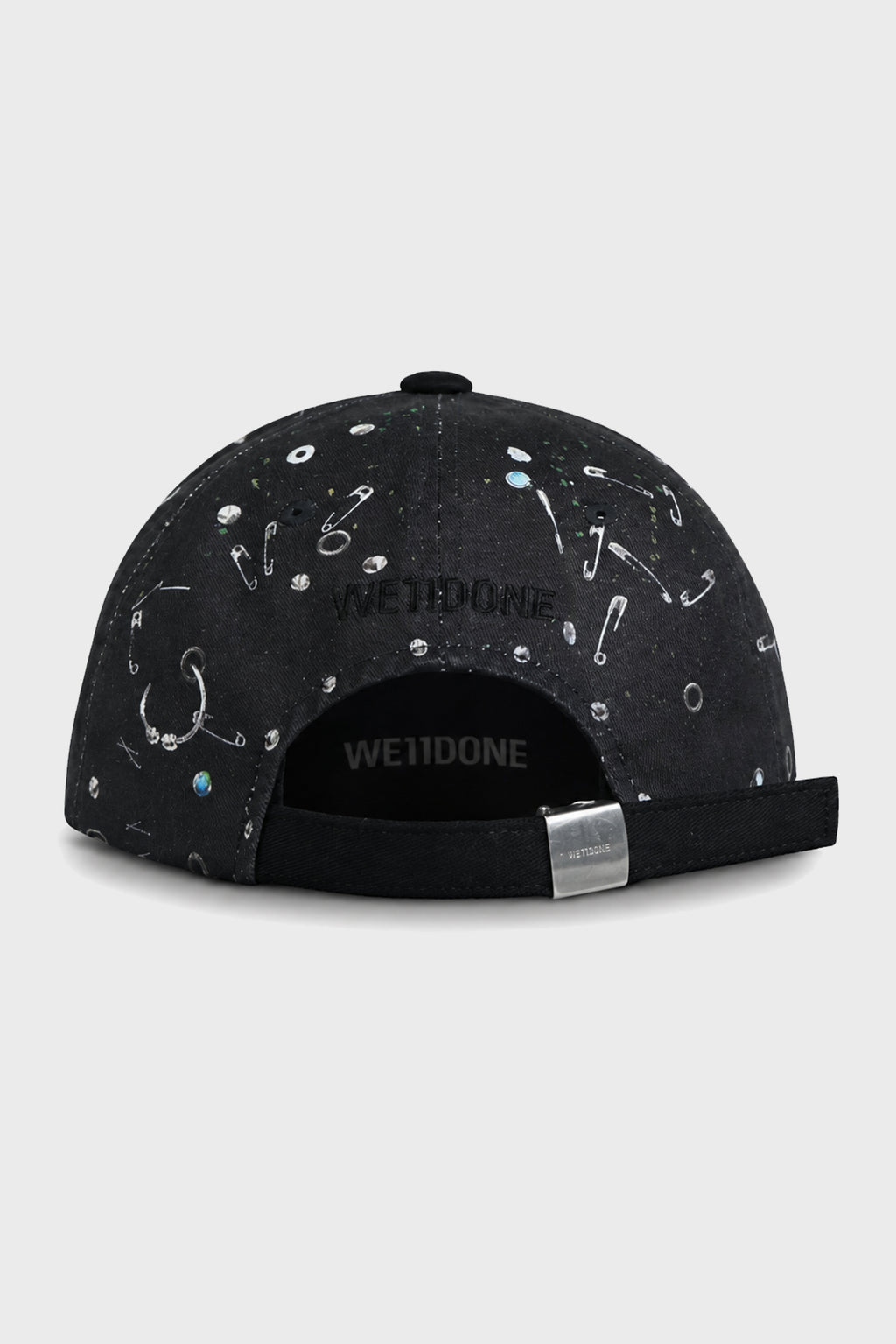TROMPE-L'OEIL PRINTED CAP BLACK