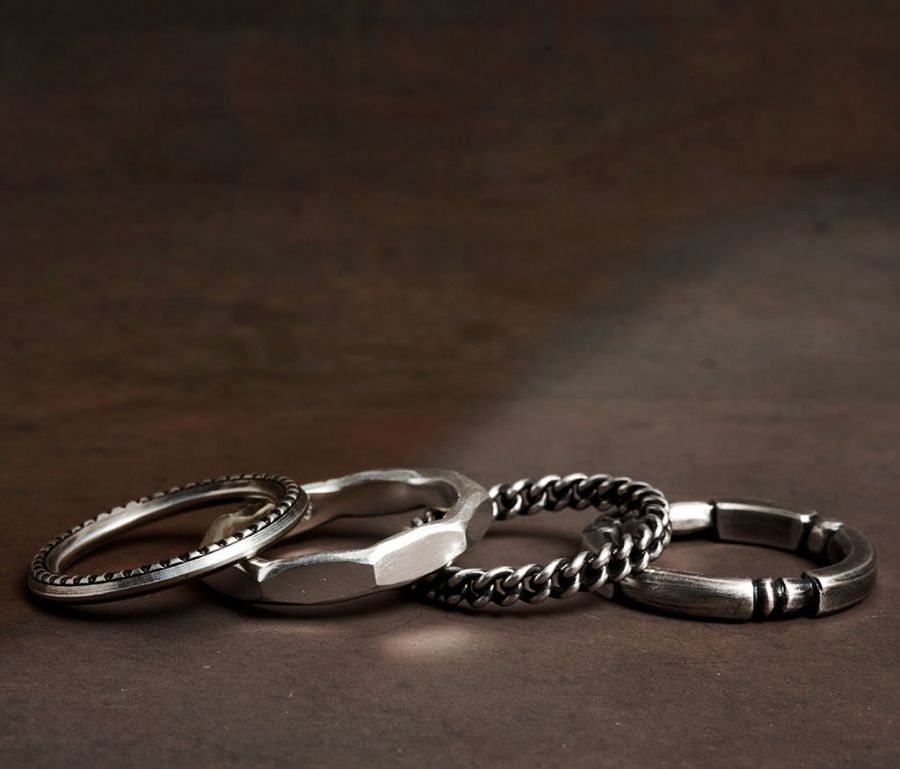 4 RING COMBI FACETTES