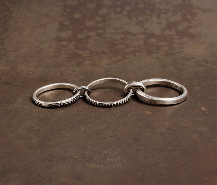 アクセサリー MNCHEN CONNECTED RING TRACE M1416 M WERKSTATT:MÜNCHEN - CONNECTED RING TRACE – LABSTORE WORLD