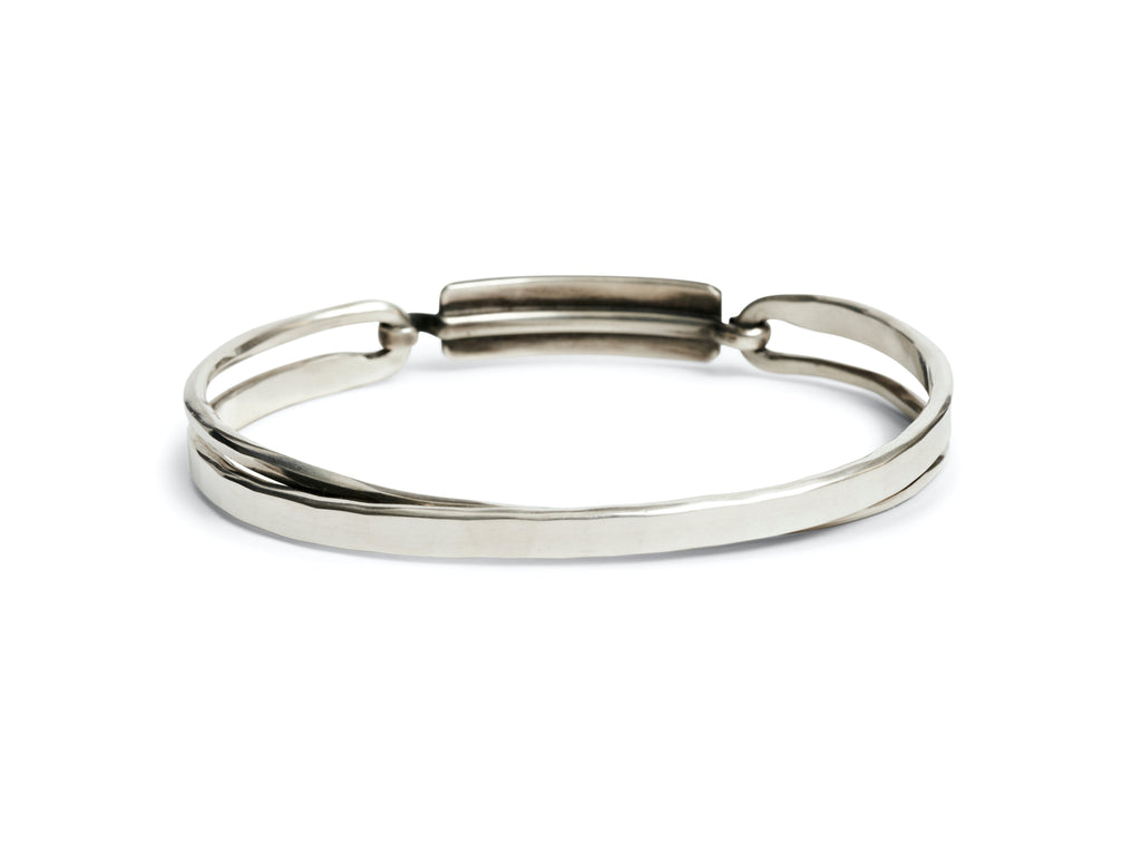 BRACELET FLAT CROSSED